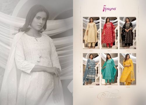 Psyna Pehnava Vol 4 Fancy Kurti With Bottom Dupatta Collection